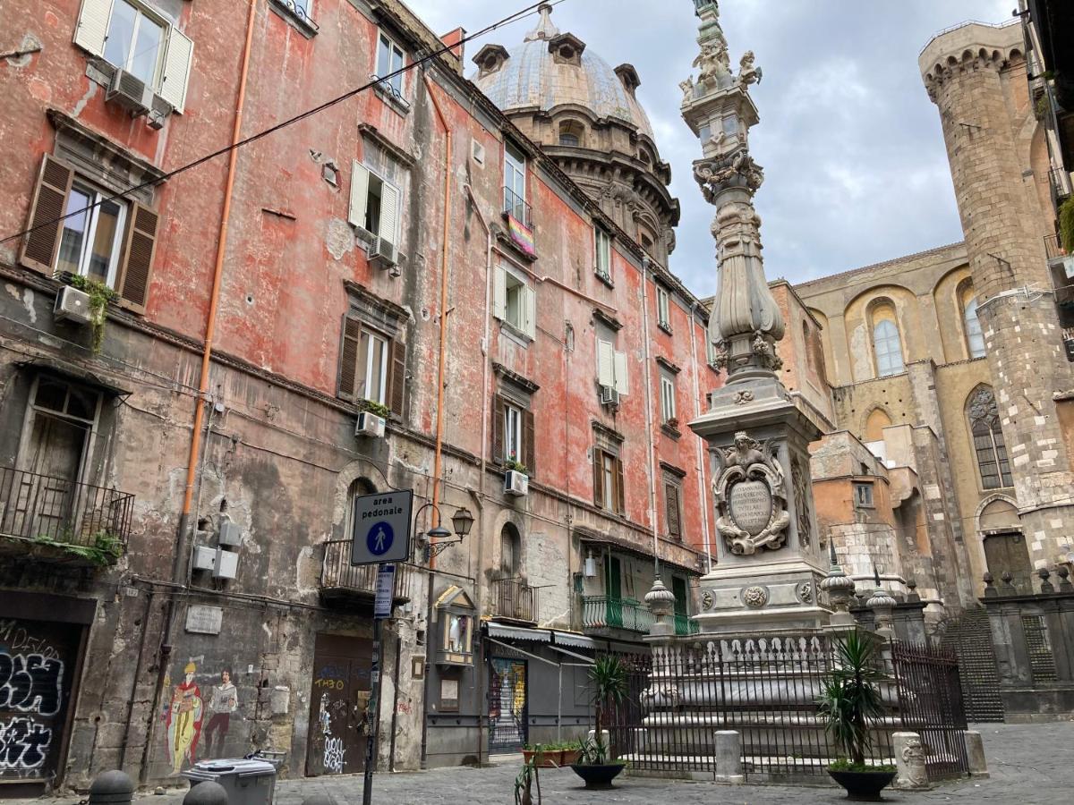 La Casa Blu Nel Cuore Storico Di Napoli Екстериор снимка