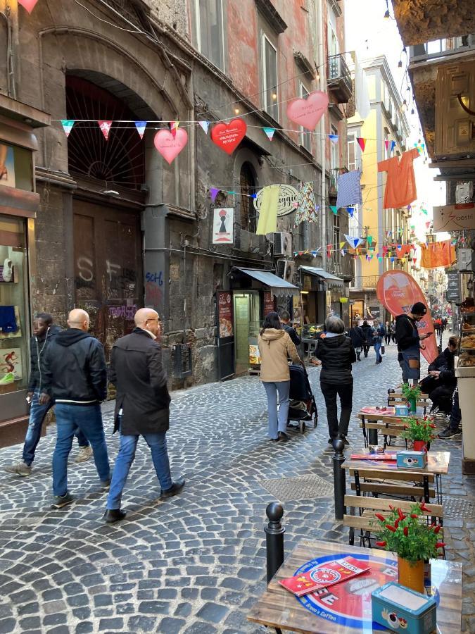 La Casa Blu Nel Cuore Storico Di Napoli Екстериор снимка